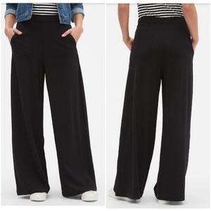 Banana Republic Ponte Wide-Leg Pant